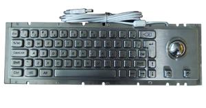 China MKT2752  372.0×102.0mm kiosk industrial keyboard with trackball and Cherry mechanic key switch on sale 
