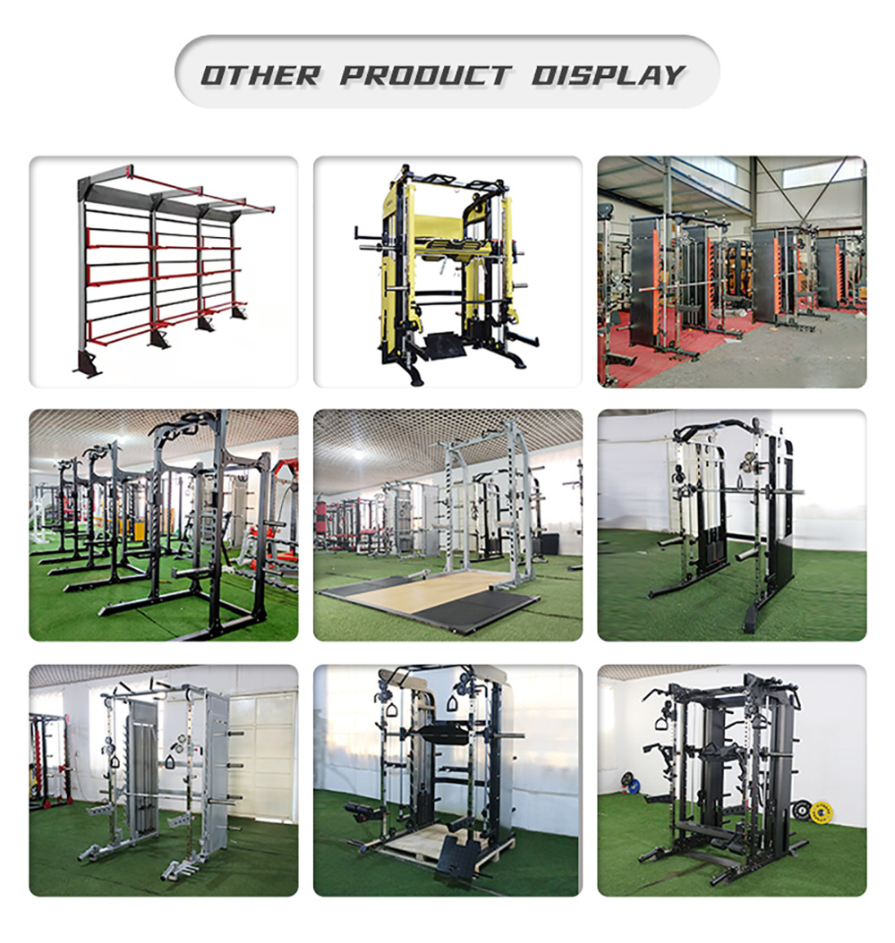 Multi Function Home Use Smith Machine with Weight Stack Wholesale Fitness Equipment
