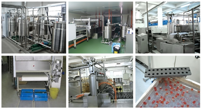 YX SOFT CANDY PRODUCTION LINE