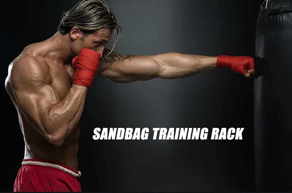 Factory Direct Sale Adjustable Sandbag Holder Portable (only holder) Punching Bag Boxing Heavy Bag Holder