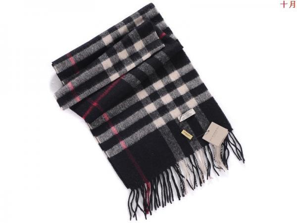 black burberry scarf