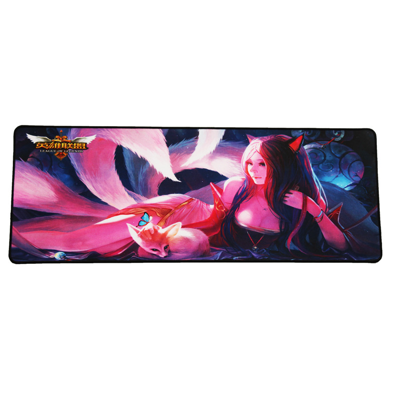 Minglu GMP-021 Top popular Adventure Non-Slip Mouse Pad Rectangle Rubber game mouse pad game mat