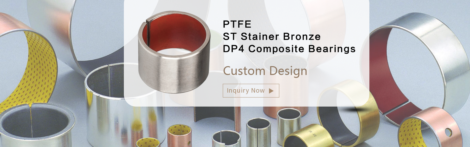 ST Stainer Bronze PTFE DP4 Bushing