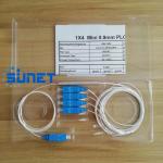 1X4 SINGLE MODE SC UPC/APC STEEL TUBE FIBER OPTICAL PLC SPLITTER