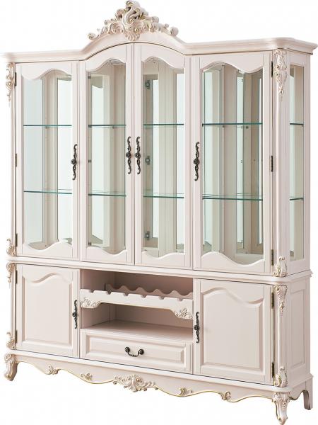 Wooden Glass Whiskey Dining Room Cabinet Oy Jg02 For Sale Dining