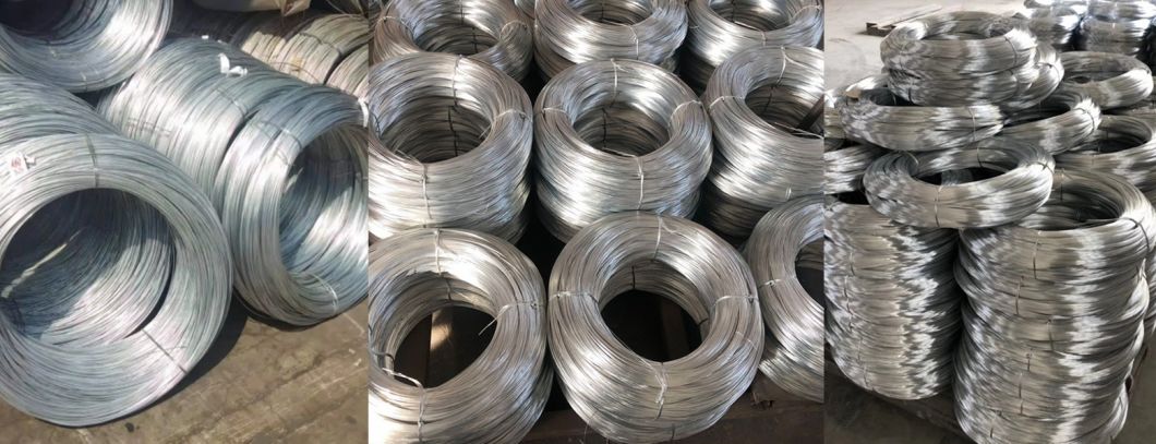 Galvanized Steel Wire Rod Steel Wire Spiral Black Galvanized Steel Wire 0.5mm 1mm 1.5mm 2mm 2.5mm 3mm