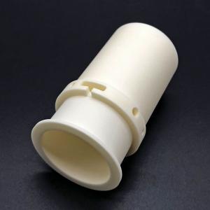 China 99 Machining Furnace Threaded Alumina Ceramic Tube Bushing Density 3.93g Cm3 on sale 