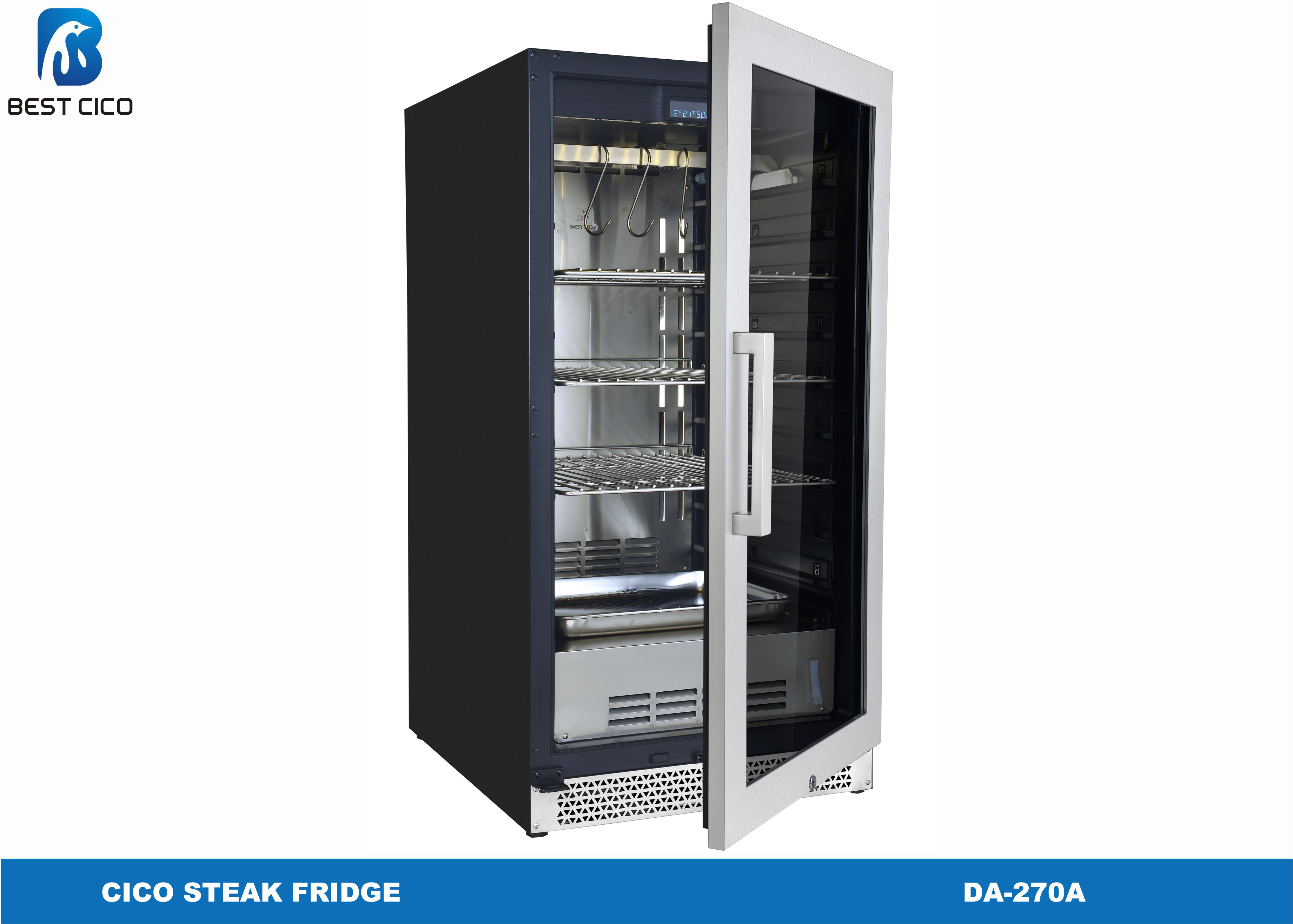 Small Meat Dry Aging Refrigerator Commercial Meat Fridge Oem