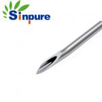 Silver Color Medical Hollow Needle Surface Polishing Pointed Stainless Steel 304