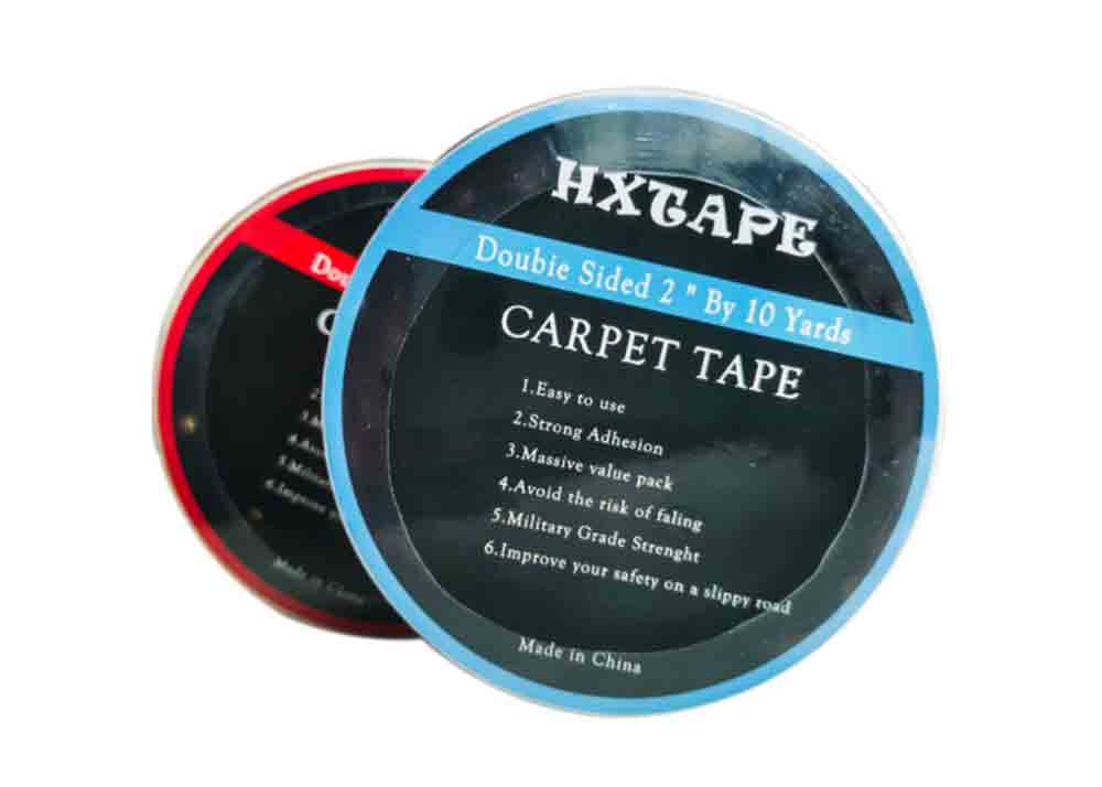 Package of paper carpet tape