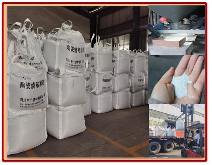 Top Quality High-Temperature Calcined Colored Reflective and Insulated Sand