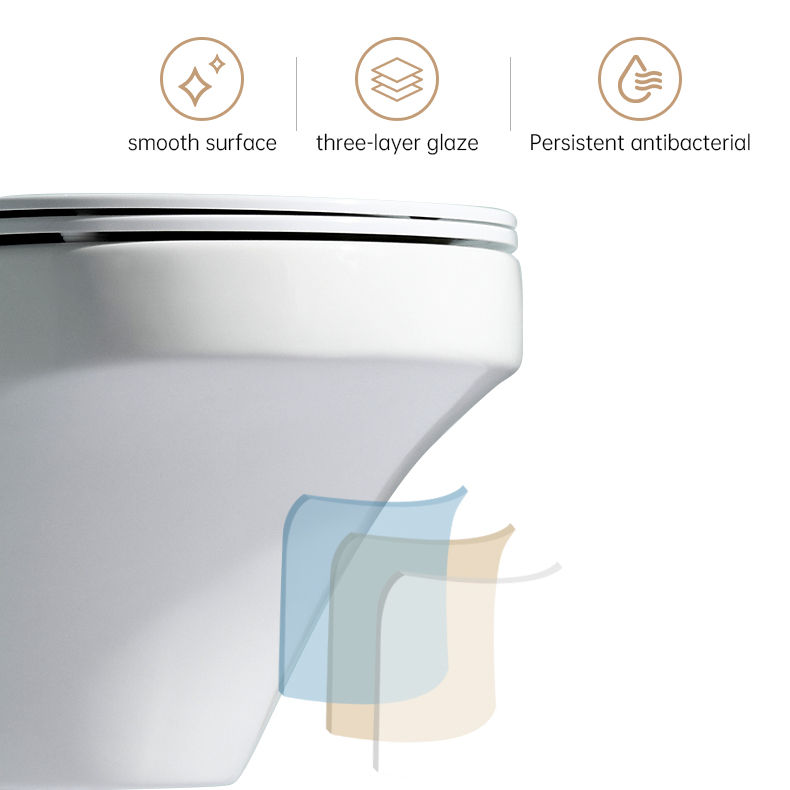Traditional Two Piece Toilet Bowl Floor Mounted Best Sale Premium Ceramic Hotel Use