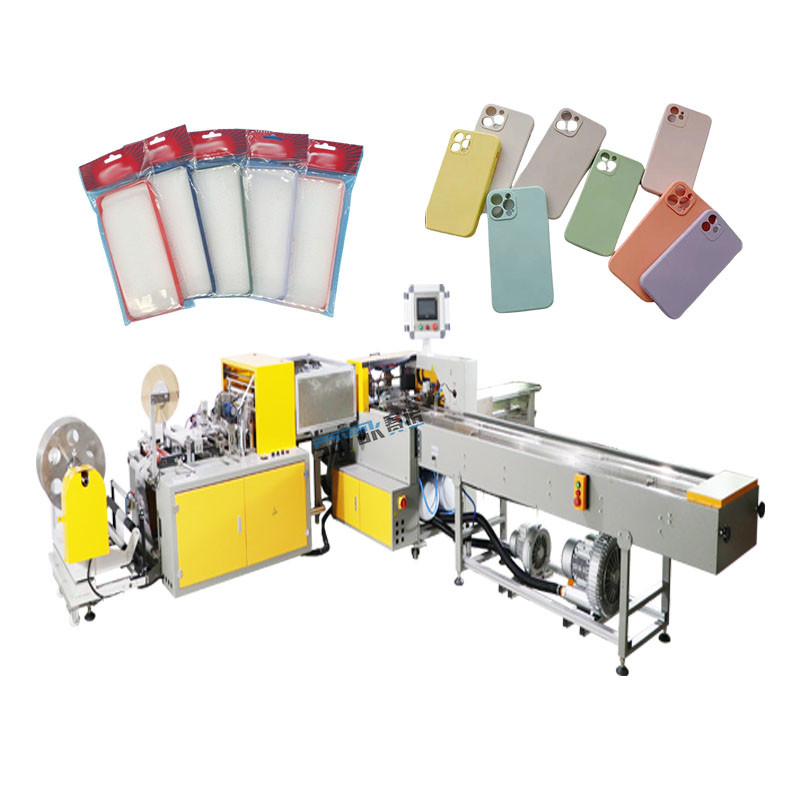 Automatic Bag Forming Phone Shell Bagging Machine Back Sealing Packaging Machine