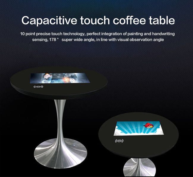 Hot Selling Costomizatble Size OS Smart Interactive Multitouch System Lcd Advertising Panel Touch Screen Table
