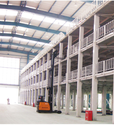 Steel Structure Garret Mezzanine Floor Platform