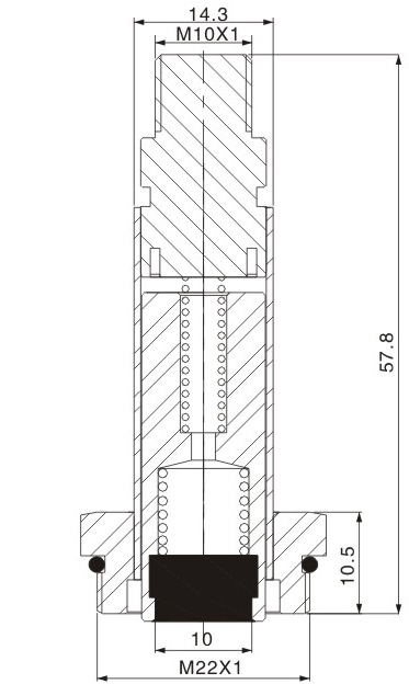 Dimension of BAPC214338504 Armature Assembly: