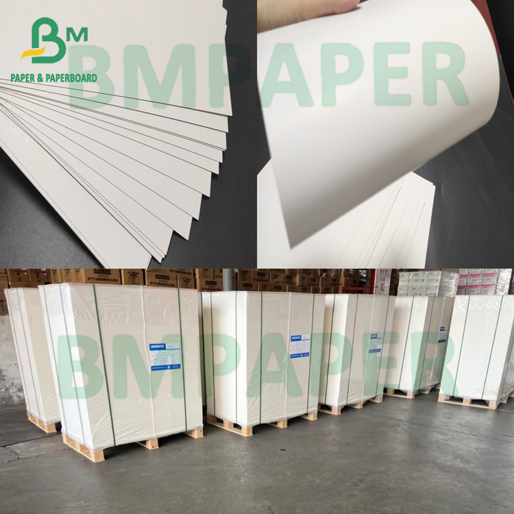 Frozen Food Packaging White Paperboard One Side Coated Withstand Freezing Temperature