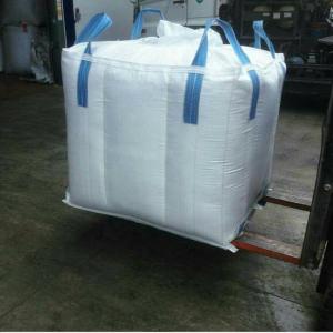China Agriculture White FIBC Bulk Bags 2000kg PP Woven Big Bag Customized on sale 