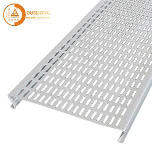 0 8mm Thickness Aluminium Strip Ceiling Panel Commercial