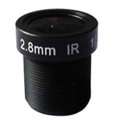 3.0 Megapixel Camera Lens 3.6mm 130 Degree 1/2.5'' inch, M12 mount, F2.0 aperture lens