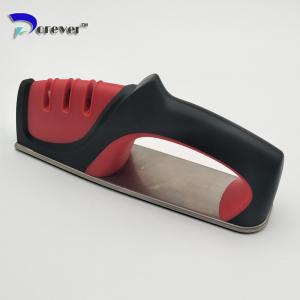 China Professional Knife Sharpener Stainless Steel Ceramic Kitchen Tool Heavy on sale 
