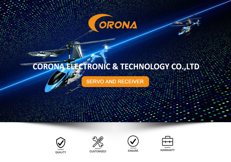 Corona CR8D 2.4g DSSS rc transmitter and receiver for airplane / rc car
