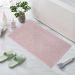 BSCI  Non-skid Noodle Chenille Soft Absorbent Bath Mat Anti Bacterial