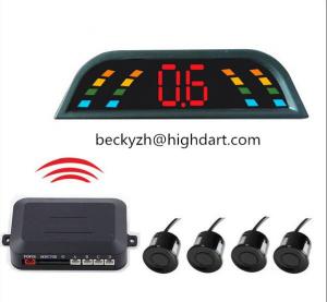 China CE Wireless Car Reversing Reverse Parking Kit Buzzer Alarm LED Display Parking Sensor on sale 