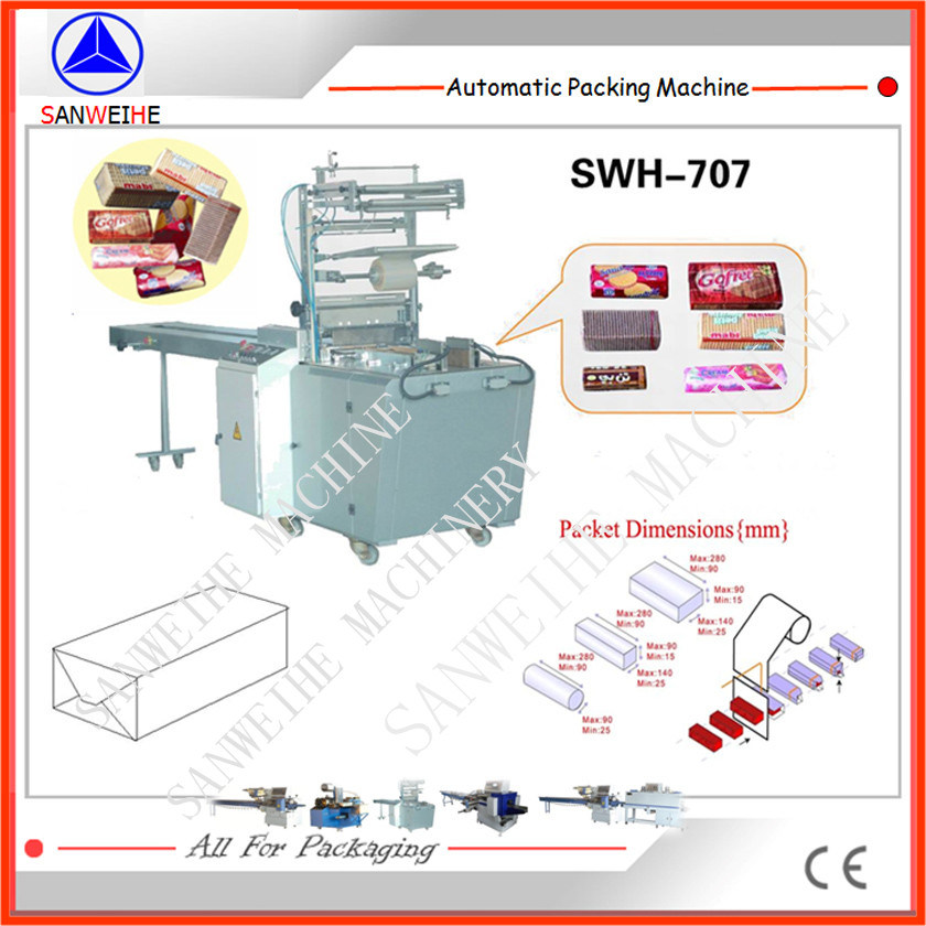 Wafer Biscuit Automatic Over Wrapping Type Packing Machine