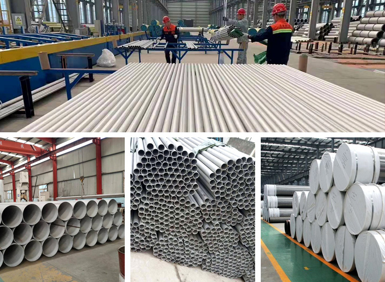 Round Shape Customized Length En Standard 0.3mm-100mm Thickness 304L 202 201 2205 2205 2507 Material Mirror Surface Stainless Steel Seamless Pipe