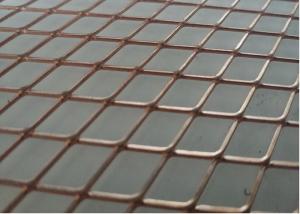 China 1.8mm Dia  ISO 9001 Expanded Metal Wire Mesh EMI Shielding Copper Mesh Sheet on sale 