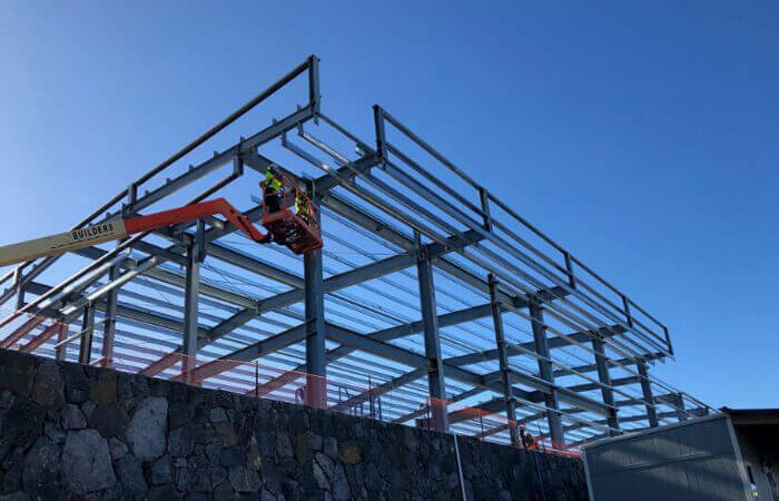 Low Cost Price Prefabricated Metal Light Steel Structure Construction Building Materials Metal Building in Hawaii