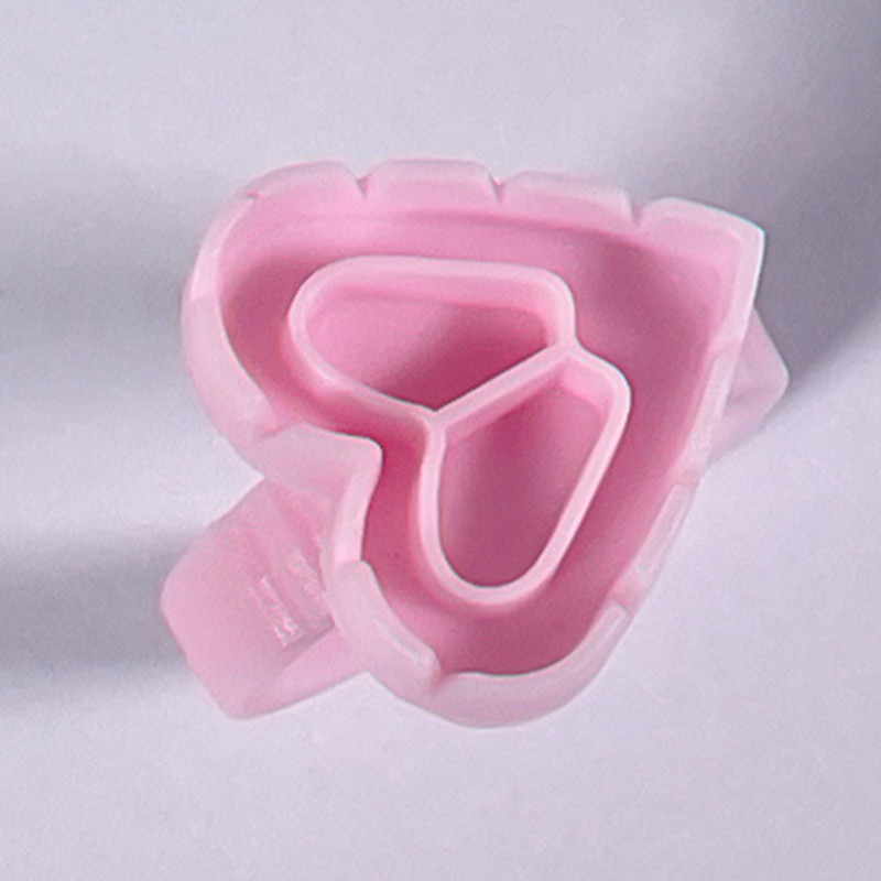 heart shape glue ring cup