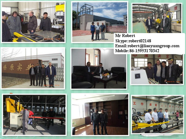 Global Customers Visited Jinan liaoyuan Machine