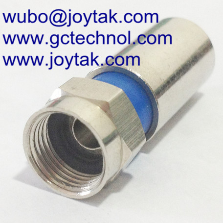 F male connector compression type for RG6