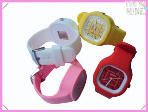China Wholesale Silicone jelly watch on sale 