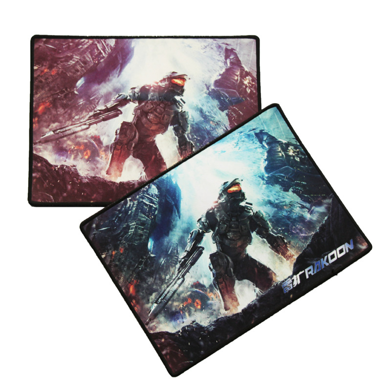 Minglu GMP-002 Hot sell Rubber Game mouse pad Computer Game mat