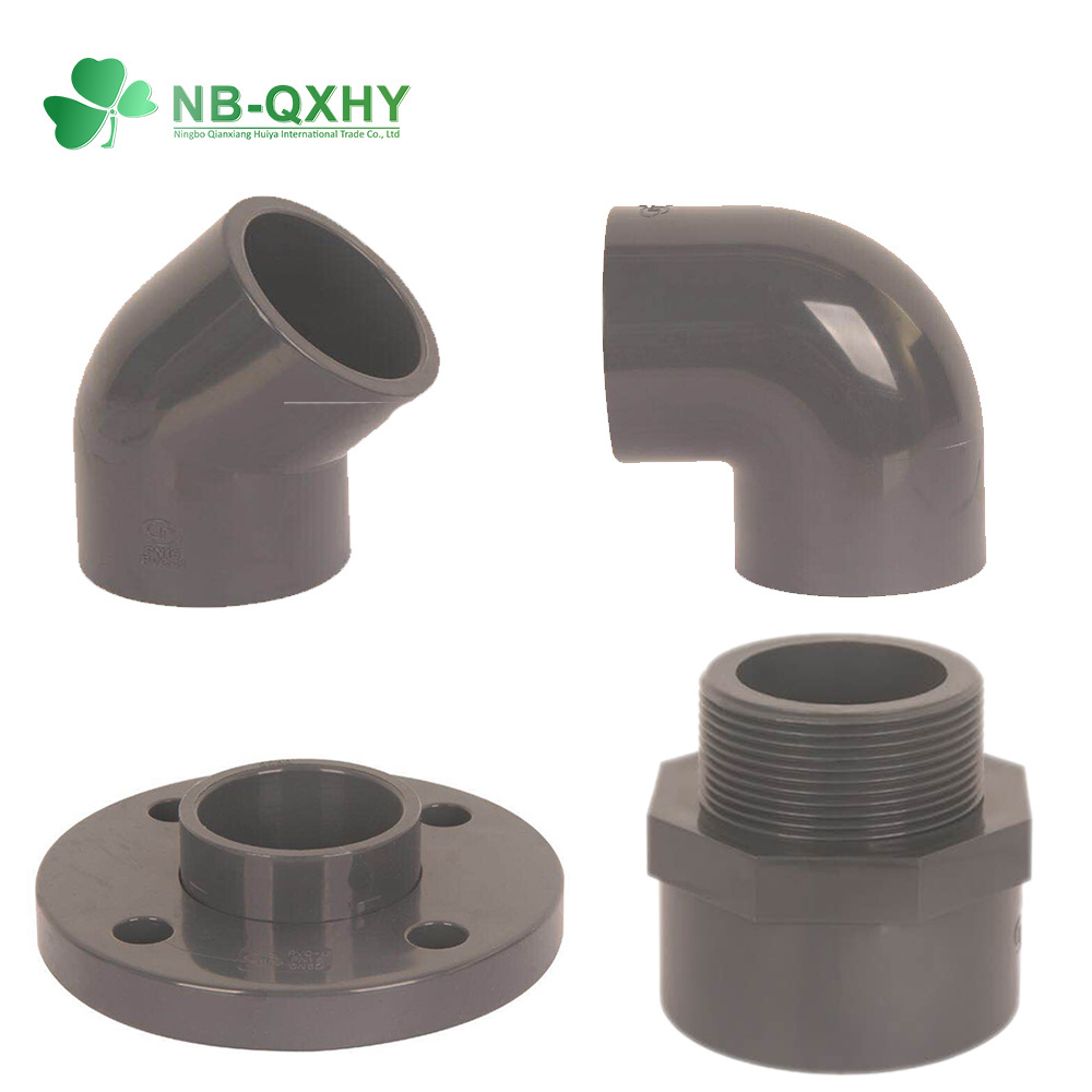 Water Supply Irrigation Pn16 DIN Plastic PVC Pipe Fitting Coupling