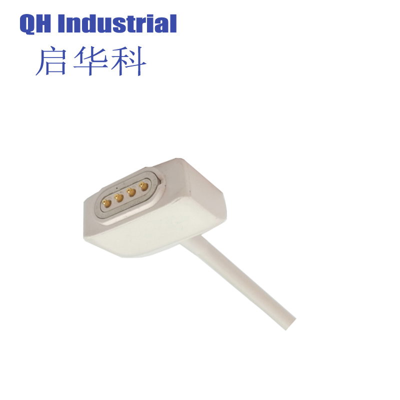 4Pin Ukraine Mobile Phone Battery Connector Magnetic Charging Connector Magnetic Pogo Pin Cable Connector