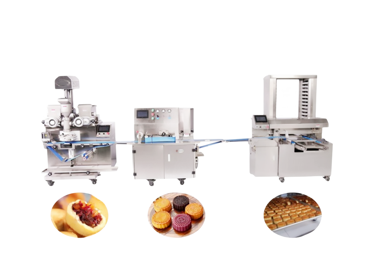 Moon Cake Production Line Machine, Moon Cake Making Machine, Moon Cake Processing Equipment, Moon Cake Making Machinery 0