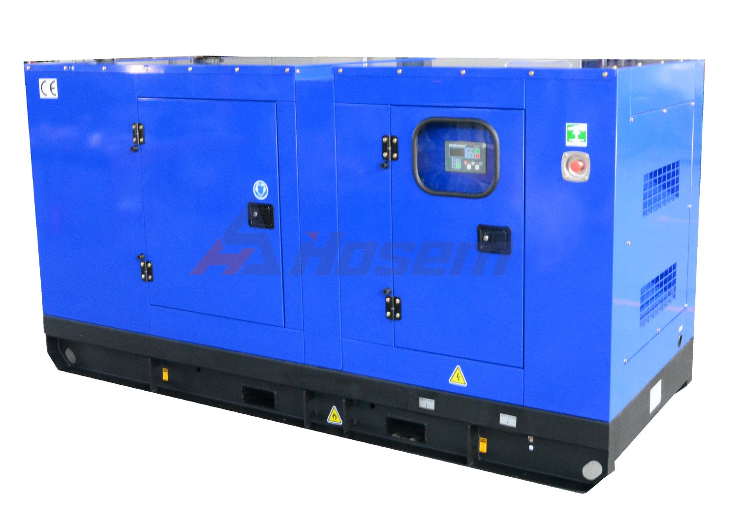 Silent Perkins Diesel Generator Rated Power 65kVA Noise Level 65dBA for Office