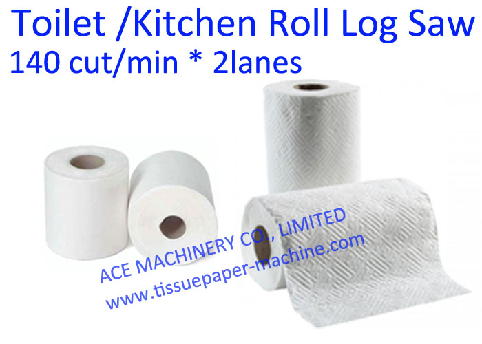 Log Saw for toilet paper