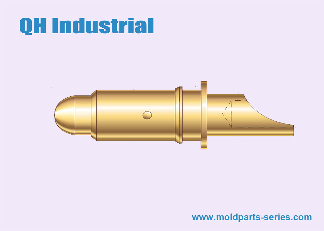 Spring Load Pin, Pogo Pin, Customized Brass Vertical Type SMA SMT Gold Plating Pogo Pin Connector Supplier
