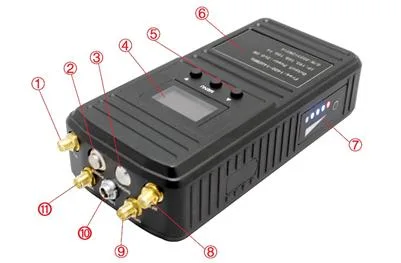 1W 82Mbps IP66 Handheld Mesh WiFi Voice Intercom Radio Receiver and Transmitter