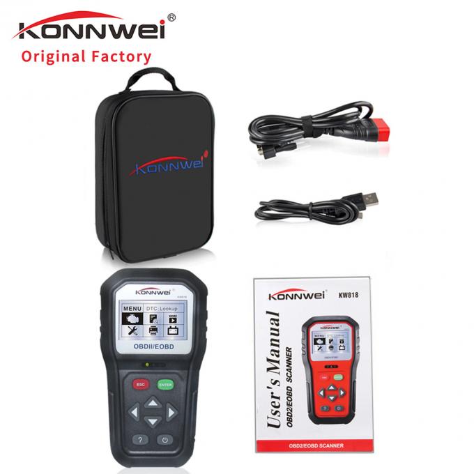 Portable Konnwei All Items KW818 Computer Obd2 Scanner 12v For All Cars