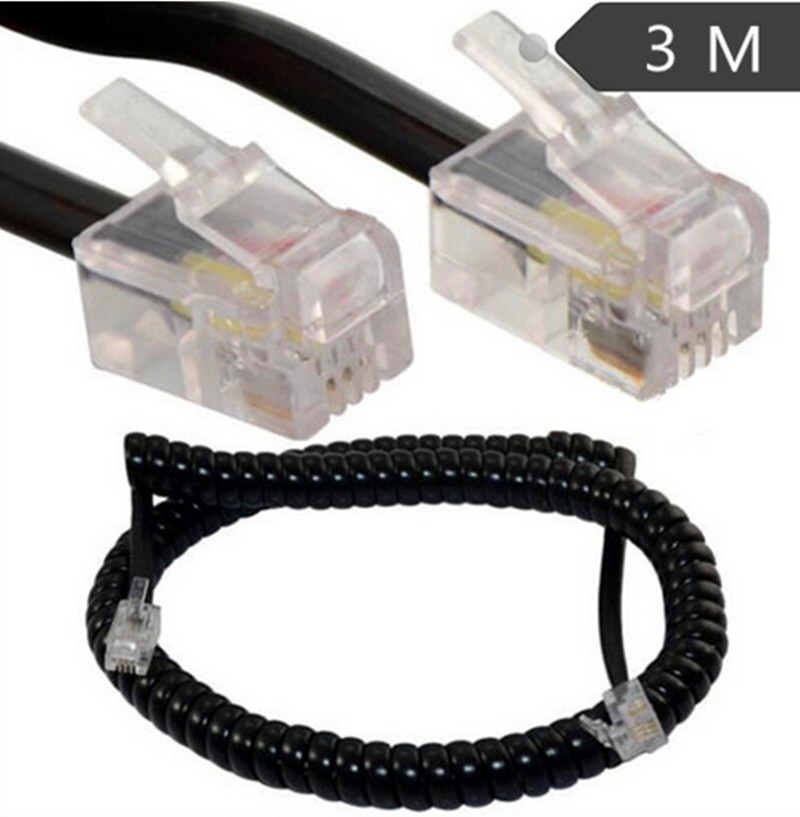 4p4c rj11 telephone cable