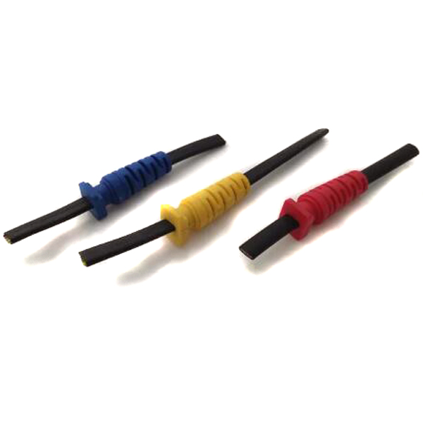 Over Molded Custom Wire Assemblies Cord Strain Relief With Customized Color 0