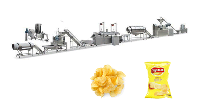 Potato chips making machine/production line