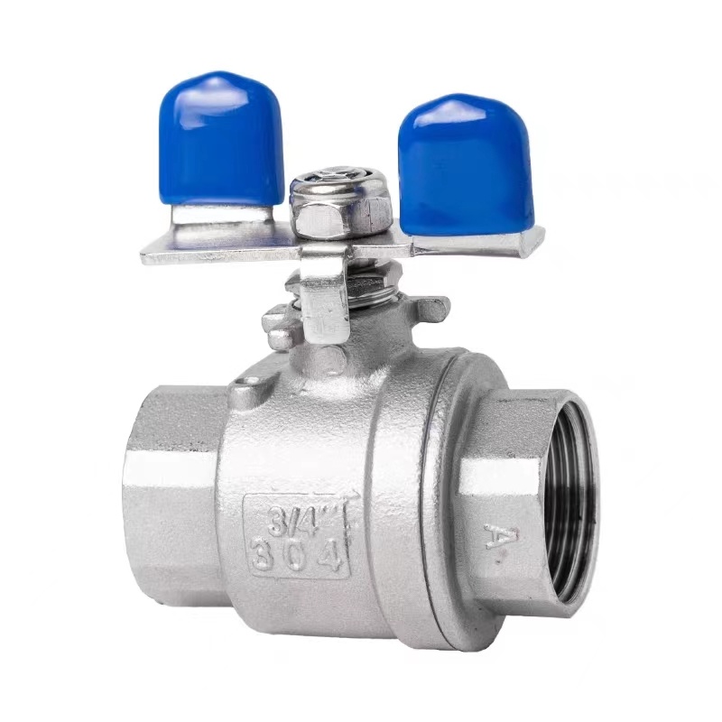 Butterfly Handle 2PC Stainless Steel CF8/CF8m Ball Valve