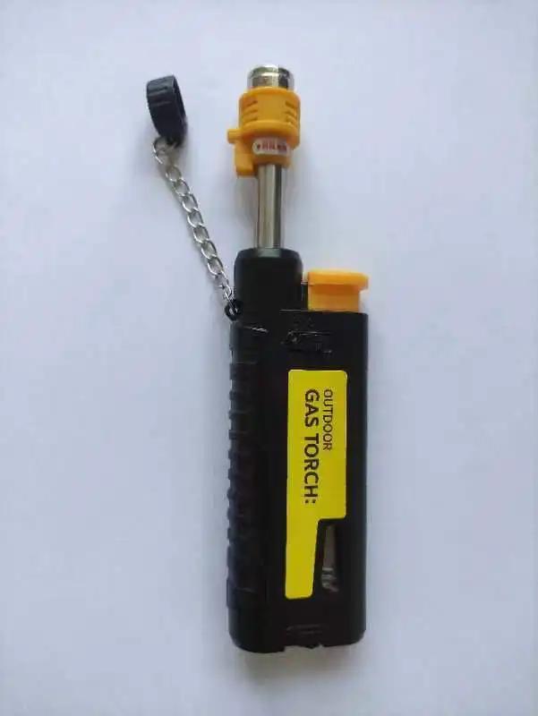 2023 Outdoor 70 Degree 5000 Times Using Korea Popular Anti-Explosion Torch Gas Lighter with Adjust Pipe